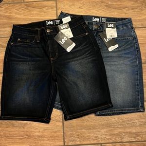 Lee NWT 2 Pairs of Bermuda Shorts!